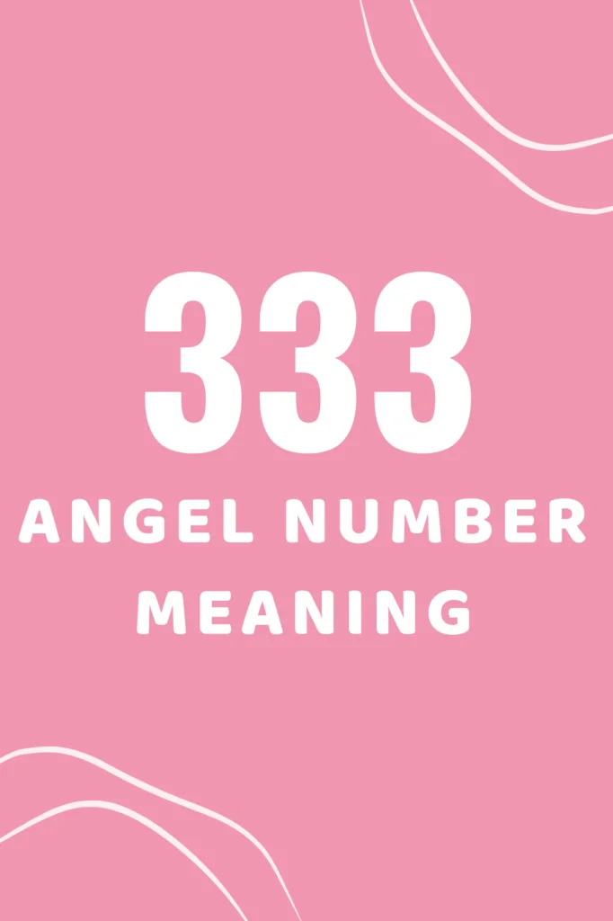 333 angel number meaning